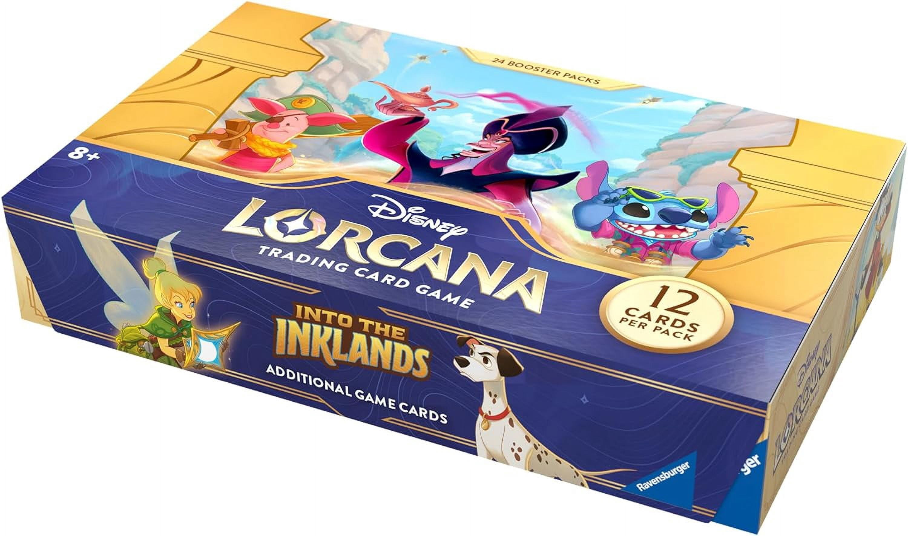 Into The Inklands Chapter 3 Disney Lorcana TCG Booster Box - Walmart Business Supplies Into The Inklands Chapter 3 Disney Lorcana TCG Booster Box - Walmart Business Supplies