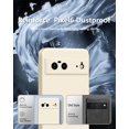 thumbnail image 4 of 3 in 1 for Google Pixel 6 Case, with 2 Pack Screen Protector, with Full Camera Cover Protection，Liquid Silicone Slim Shockproof Protective Phone Case [Microfiber Lining] (Stone), 4 of 12