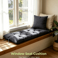 thumbnail image 2 of Muecwrye Outdoor Cushions Clearance, Outdoor Bench Cushion, Patio Cushions, Indoor Outdoor Furniture Cushions, Cushion Seat Chair Replacement Pads, Swing Cushion for Lounger Garden Furniture Patio, 2 of 9