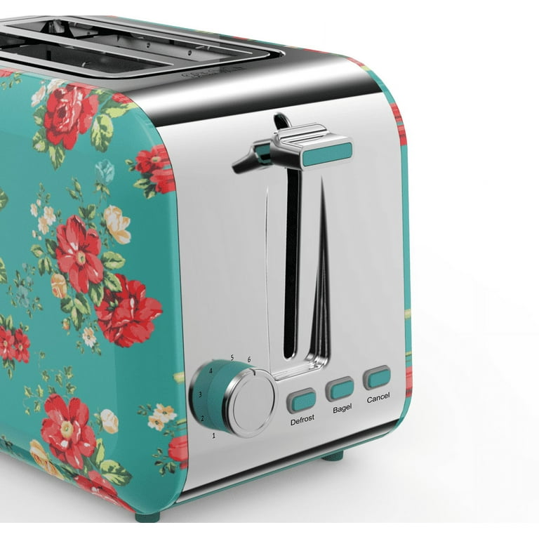 The Pioneer Woman Vintage Floral 2-Slice Toaster