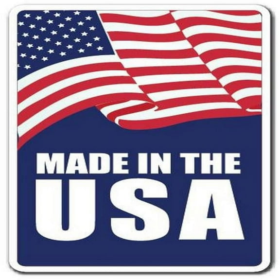 SignMission 8 x 12 in. Decal - Made in the Usa - Patriotic Pride Created United State Flag