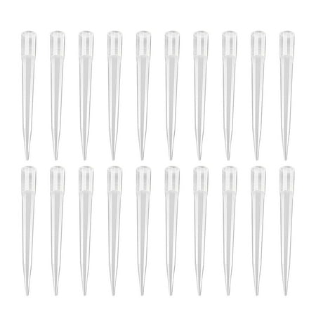 

50pcs Transparent Pipettor Liquid Pipette Tips Plastic Nozzle Tips Accessories