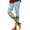 Blue, variant on Women High Waist Tummy Control Easter Leggings for Sports Running Gym Fitness Workout Yoga Pants Full Length