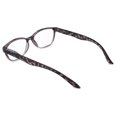 thumbnail image 4 of Inner Vision Women's Reading Glasses w/ Spring Hinges & Case - (3.0 x Magnification) - Grey & Black Tortoise, 4 of 6