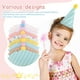 thumbnail image 4 of 16 gorros de cumpleaños para niños, gorros de papel estampados con pompones, gorros de fiesta, artículos de carnaval, 4 of 7