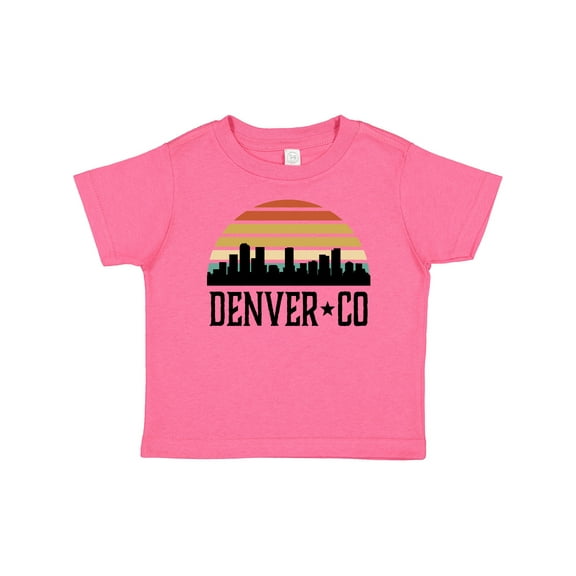 Inktastic Denver Colorado Skyline Vintage Boys or Girls Baby T-Shirt