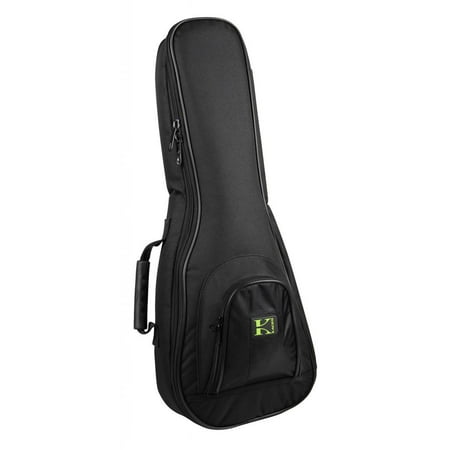 Kaces Tenor Ukulele Bag, Lightweight Foam, 600D Nylon, Handle/Strap, KUKT-2