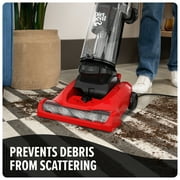Dirt Devil Bagless Upright Vacuum Cleaner, Multi-Surface+, Pet Friendly, Lightweight, Extension Wand, Dusting Brush, Turbo & Crevice Tool, UD76210V, Red