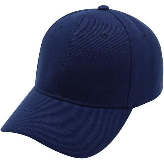 Baseball Cap, Sun Protection, Outdoor, Navy Blue & Royal Blue, One Size Fits Most (56-60CM/22.05-23.5IN)