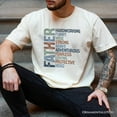 thumbnail image 5 of Father Definition T-Shirt, White and Natural Inspirational Tee for Hero Dad, 5 of 8