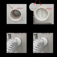 thumbnail image 5 of For kitchen range hoods check valve for 150160180mm pipe doubleended anti odor check control air, 5 of 5