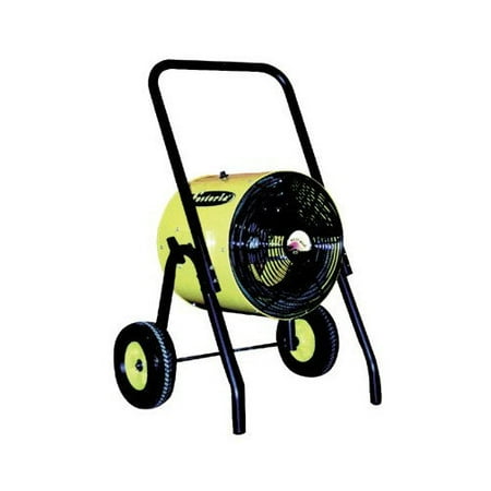 TPI 51,195 BTU Portable Electric Fan Utility Heater with Caster