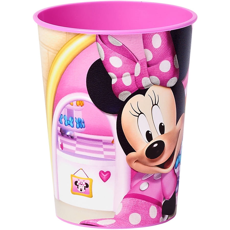 Minnie Mouse Bow Tique Plastic Party Cup 16oz Walmart Com