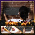 thumbnail image 2 of Lámina de plástico MotiMind Halloween negra, 3 x 20 m, para interiores y exteriores, 2 of 7