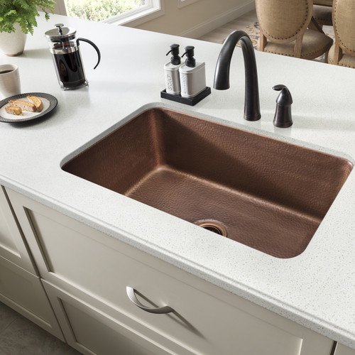 Sinkology Orwell 30'' L x 18'' W Undermount Handmade Single Bowl Kitchen  Sink