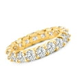 thumbnail image 4 of Pompeii 4Ct TW Lab Grown Diamond U Prong Eternity Ring Anniversary Band 14k Gold, 4 of 4