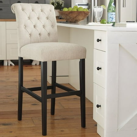darby home co urbana tall upholstered bar stool set of 2 walmart com