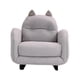 thumbnail image 4 of 1:12 Dollhouse Sofa DIY Accessories Grey and Blue for Window Displays Hugo none, 4 of 10