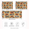 thumbnail image 4 of Iauyy 20x40in Silk-Smooth Satin Pillowcase, Gentle on Hair and Skin, Luxuriously Soft Pillowcase with Envelope Closure, Wrinkle Fade Formal Sunflowers, 4 of 8