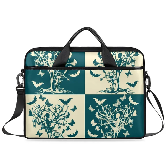 Lightweight Travel Laptop Messenger Bag, 15 Inch Slim Crossbody Laptop Bag for Men & Women Fits 13-15 Inch Laptop, Tablet, Passport