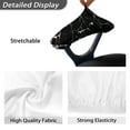 thumbnail image 5 of HELLHERO Marble Print 2 Pcs Office Chair Armrest Covers Washable, Removable Armrest Slipcovers Office Chair, Stretchable Desk Seat Hand Rest Protector, 5 of 7
