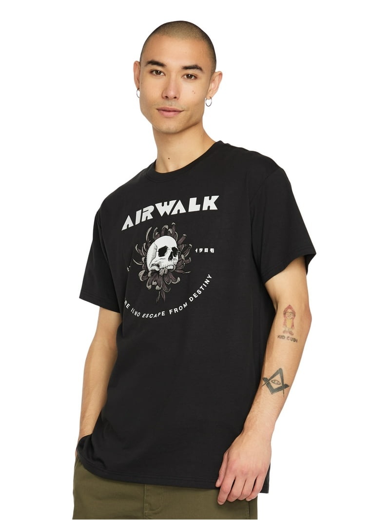 Airwalk Men's & Big Men's Short Sleeve Graphic T-Shirt, Sizes XS