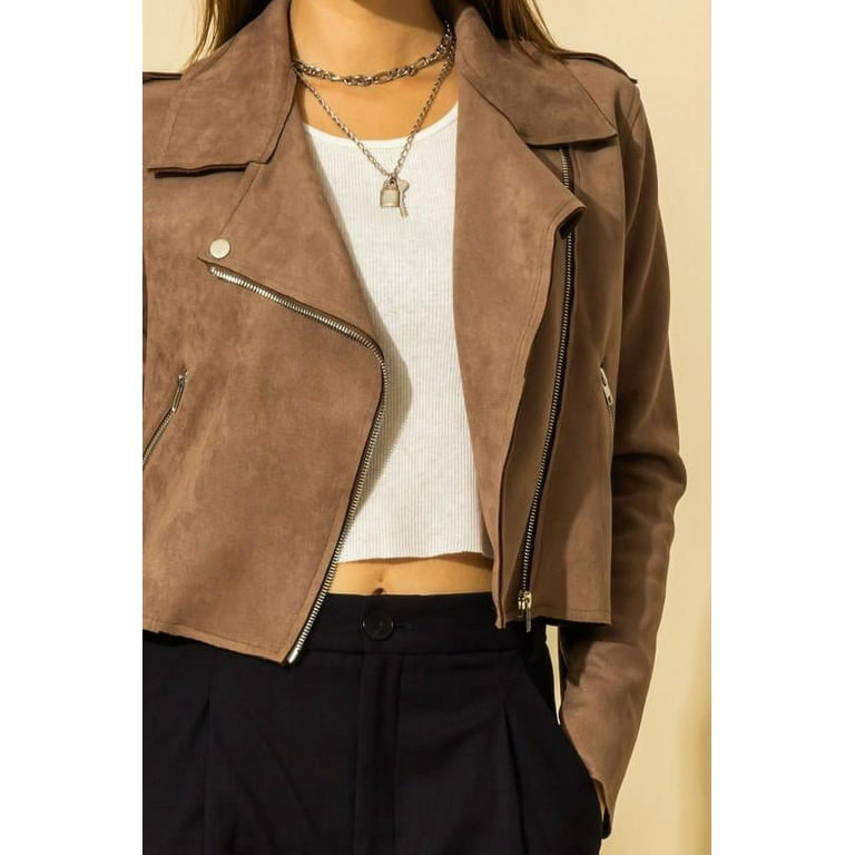 Hyfve top suede jacket