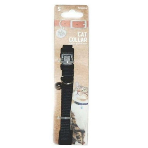 Bonita Pet 2324553 0.9 x 6 in. Black Cat Collar - Case of 144