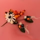 thumbnail image 5 of 3 Unids Gerbera Margarita Tela Flor Horquillas Clip Accesorios para El Cabello para Las Mujeres perfecl Pinza para el cabello de flores para mujer, 5 of 8