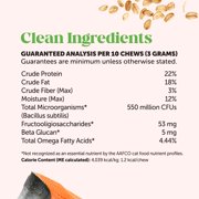 Dual Texture Probiotics Gut + Immune Health Supplement for Cats (Chicken Flavor)