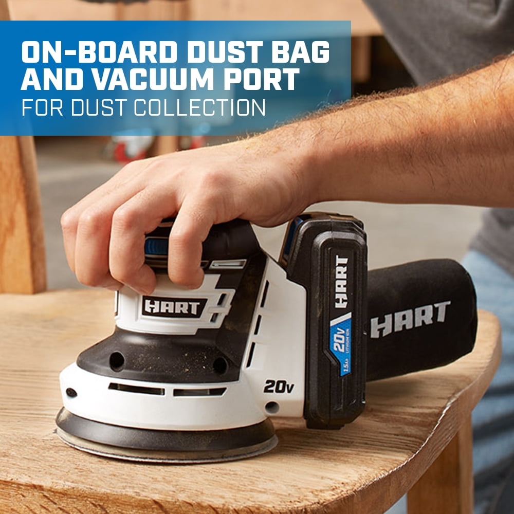 HART 20Volt Cordless 6Tool Combo Kit (1) 4.0Ah (1) 1.5Ah LithiumIon