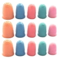 thumbnail image 1 of Miangastore Gant de Protection pour Doigts en Silicone 30 Pcs Rose, 1 of 8