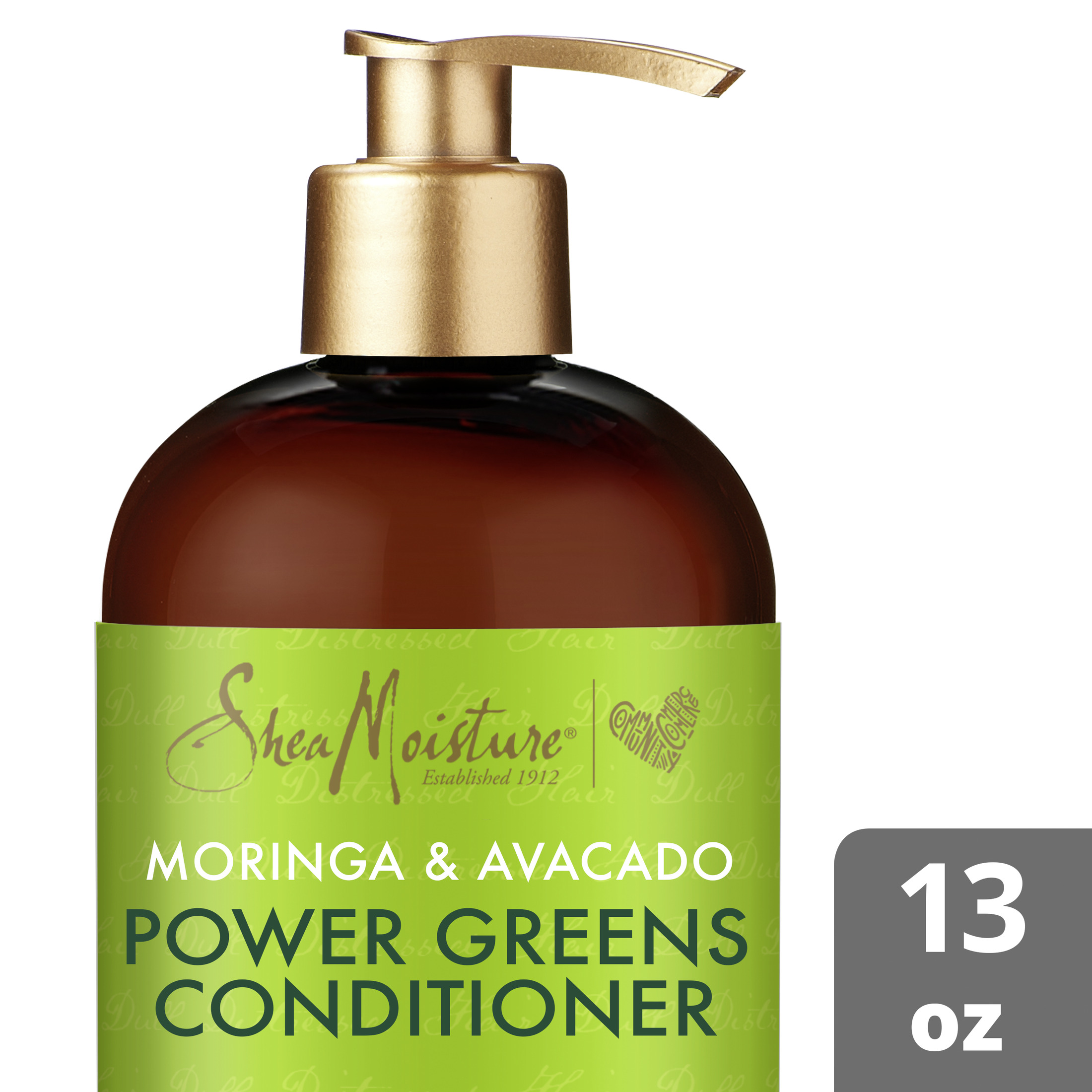 SheaMoisture Power Greens Deep Conditioner for Curly Hair with Kale, Moringa and Avocado, 13 fl oz - image 2 of 12