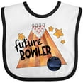 thumbnail image 3 of Inktastic Future Bowler Bowling Ball and Pins Boys or Girls Baby Bib, 3 of 4