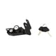 thumbnail image 1 of Suitable for Candado antirrobo for casco de motocicleta R12, con gancho de montaje de aleación de aluminio, compatible con BMW R12NINET R 12 NINET 2024-2025, 1 of 6
