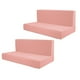 thumbnail image 3 of Fundas de cojín para Camper, fundas de respaldo, banco de repuesto fácil de instalar, 2 piezas rosa, 3 of 8