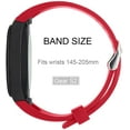 thumbnail image 4 of Correa para Samsung Gear S2 - Correa de repuesto de estilo deportivo de silicona suave para Samsung Gear S2 Smart Watch SM-R720 SM-R730 Versión solamente (Rojo) Adepaton WMZL-485-2, 4 of 5