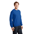 thumbnail image 5 of Gildan Crewneck Sweatshirt | Men, Women XS Size Casual Long Sleeve Royal Sweatshirt - 8 oz, 50/50 Cotton/Polyester, 5 of 6