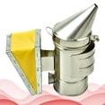 thumbnail image 4 of Outils d'Apiculture Fumoir Manuel Mini Buse en Acier Inoxydable Éjecteur de Fumée Fournitures d'Apiculture pour Usage Apicole (Argent), 4 of 8