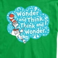 thumbnail image 3 of Cat in the Hat - Wonder And Think - Men's Short Sleeve Graphic T-Shirt, 3 of 5