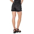thumbnail image 2 of Earnest Sewn Womens Dorothy Distressed Raw Hem Denim Shorts, 2 of 3