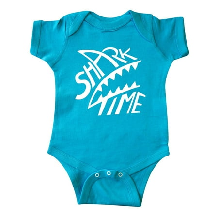 

Inktastic Shark Time Gift Baby Boy or Baby Girl Bodysuit