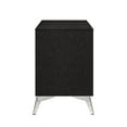 thumbnail image 5 of New Classic Furniture Huxley 2-Drawer Solid Wood Nightstand in Black, 5 of 6