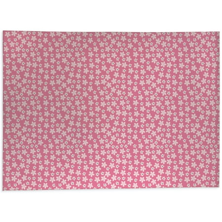 

Boho Floral Pink Kitchen Mat by Kavka Designs