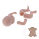 thumbnail image 3 of Kits de Muñecas de Bebé Renacido, Muñeca Renacida Sin Pintar Vívidamete para Mejorar la Interacción Entre e Hijos, 3 of 7