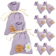 thumbnail image 2 of Miangastore 10 Pcs Sacs Vides Rechargeables Lavande Séchée Sac Vide Sac de Garde-Robe, 2 of 9