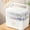 C, variant on 3-Tier Plastic Storage Box Organizer - Portable First Aid Kit Container with Handle Multipurpose Craft Supply Case for Home Travel Office - Large Capacity Removable Tray for Emergency Supplies