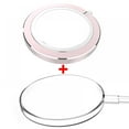 thumbnail image 1 of Suitable For MagSafe Charger Bracket Non-slip Mat  Aluminum Charging Bracket Base  Compatible With For MagSafe Magnetic Charger  12/12 Mini/12 Pro/12 Pro Max-silver  Pink  Black, 1 of 6