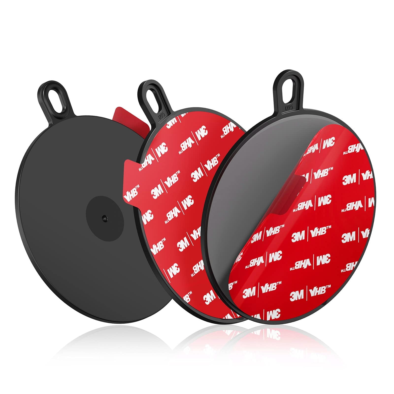 AZXYI 70 mm (2,76 inch) dubbelzijdige plaklijm, 6 stuks dashboardpad