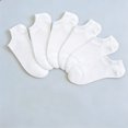 thumbnail image 5 of 6 Pairs Summer Breathable Invisible Socks, Unisex Low-Cut Ankle Socks, 5 of 8